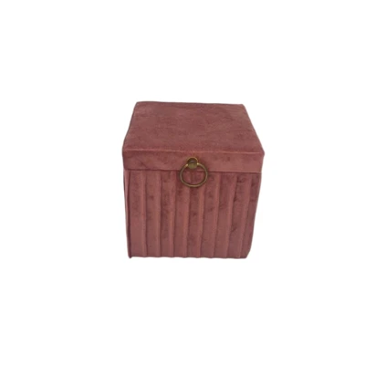 Πολυτελές βελούδινο κουτί αποθήκευσης κοσμημάτων